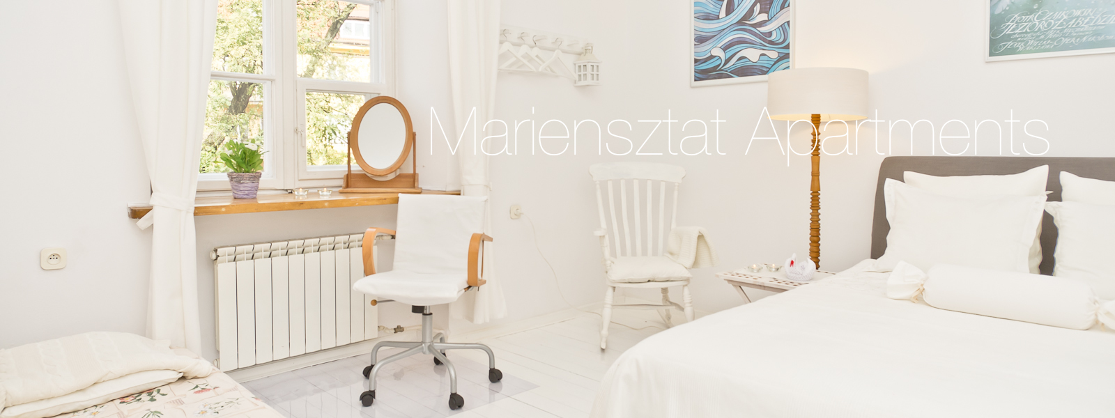 Sunny apartments at Mariensztat!